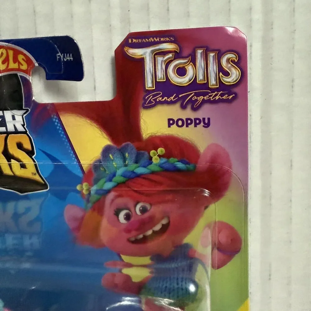 Hot Wheels - 2024‎ Monster Trucks Trolls Band Together Poppy (BBHKM46)